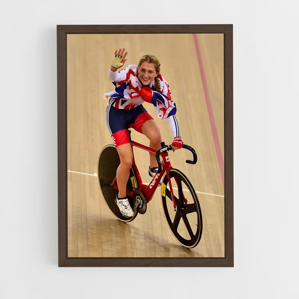 ap-olympic cycling tournament-12 cadre Bois foncé