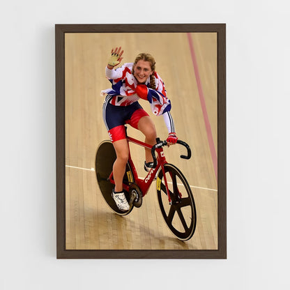 ap-olympic cycling tournament-12 cadre Bois foncé