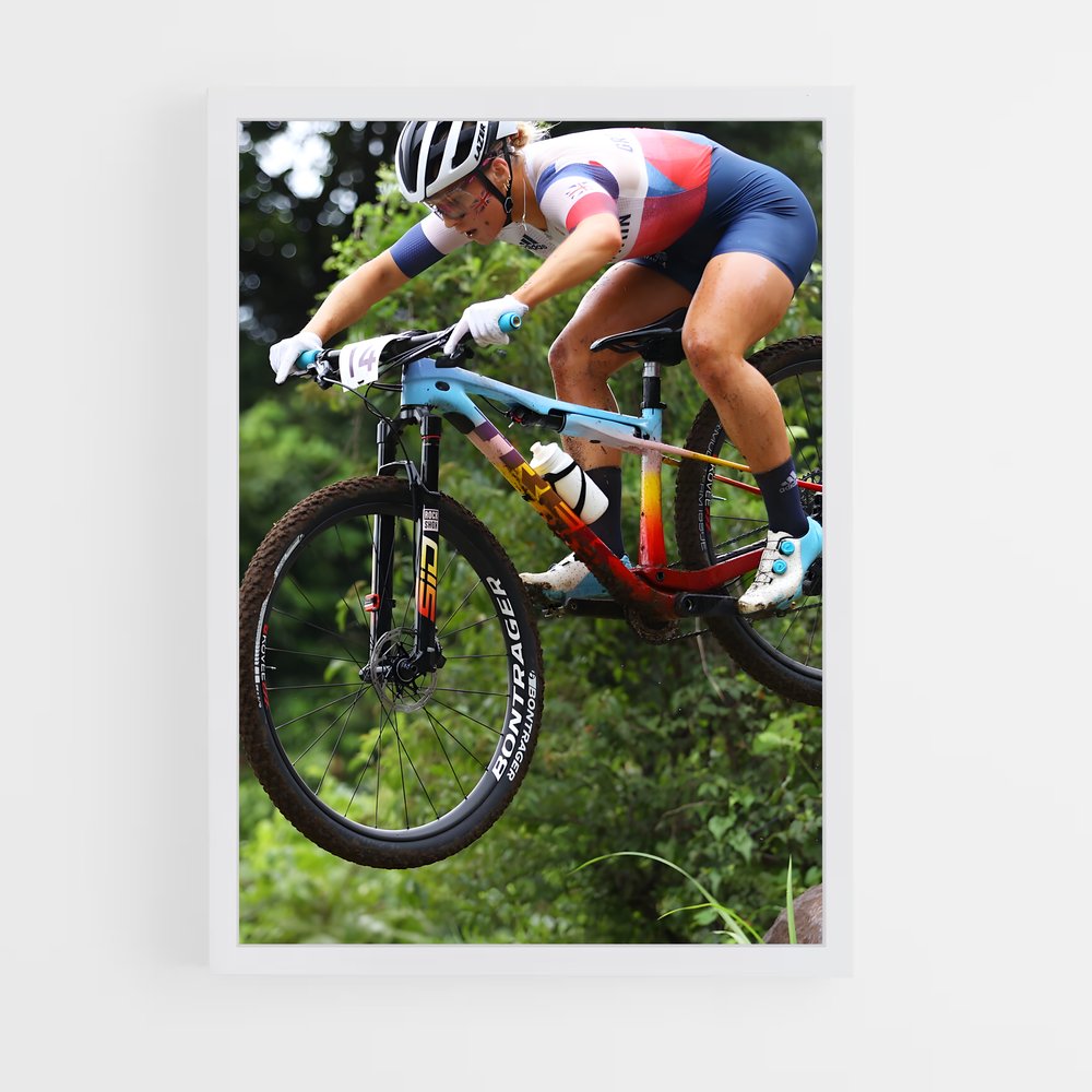 ap-olympic cycling tournament-3 cadre Blanc
