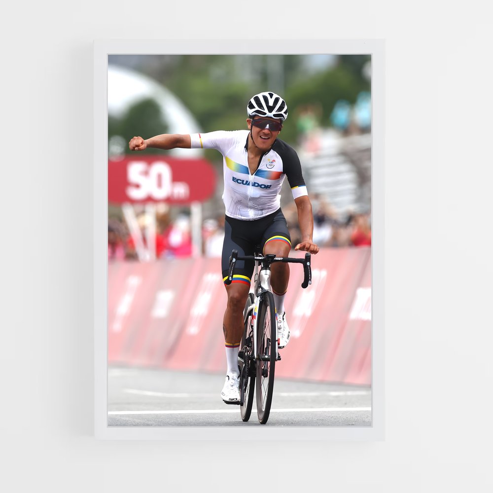 ap-olympic cycling tournament-6 cadre Blanc