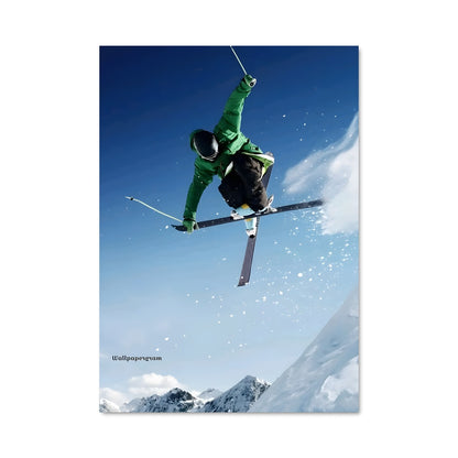 Poster Olympics alpine skiing 75703