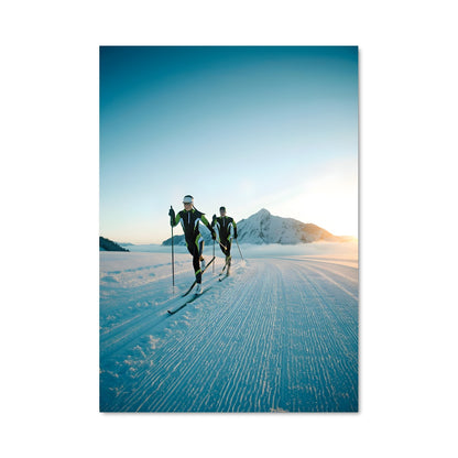 Poster Ski de Fond au Sommet