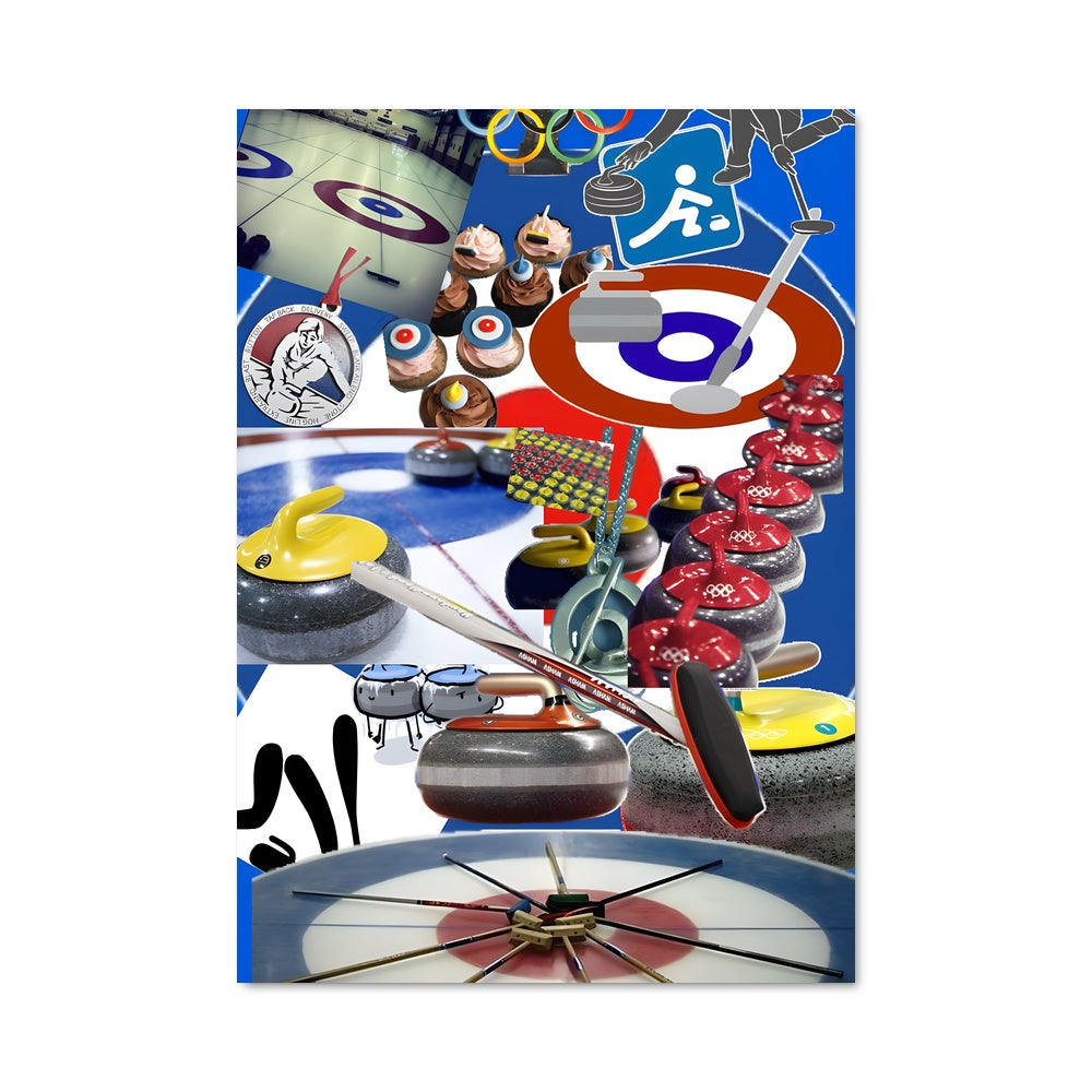 Poster L'Art du Curling