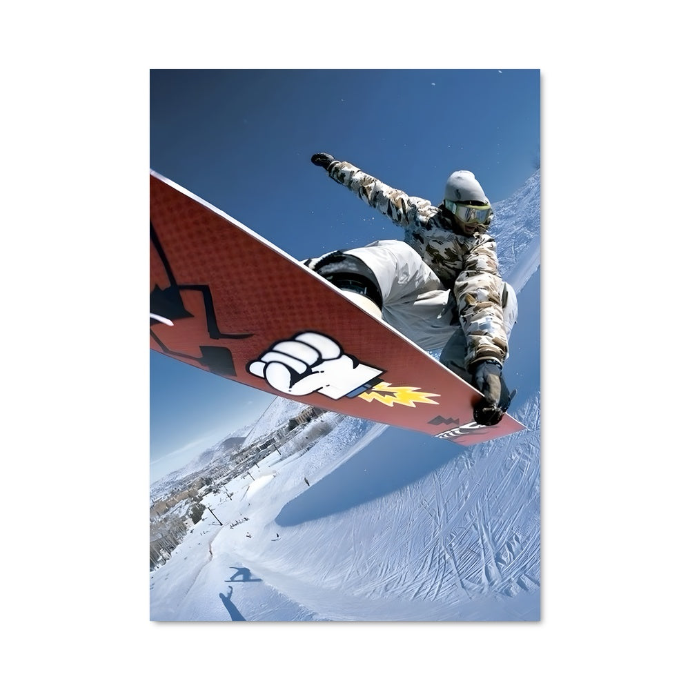 Poster Olympics snowboarding 75816
