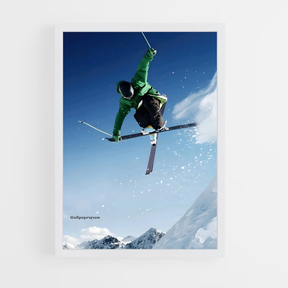 ap-olympics alpine skiing-5 cadre Blanc