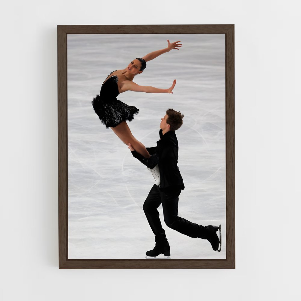 ap-olympics figure skating-1 cadre Bois foncé