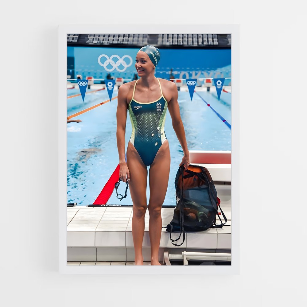 ap-olympics swimming-4 cadre Blanc