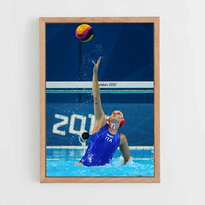ap-olympics water polo-2 cadre Bois clair