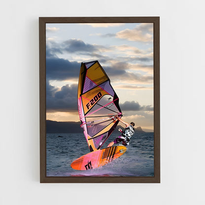 ap-olympics windsurfing-2 cadre Bois foncé