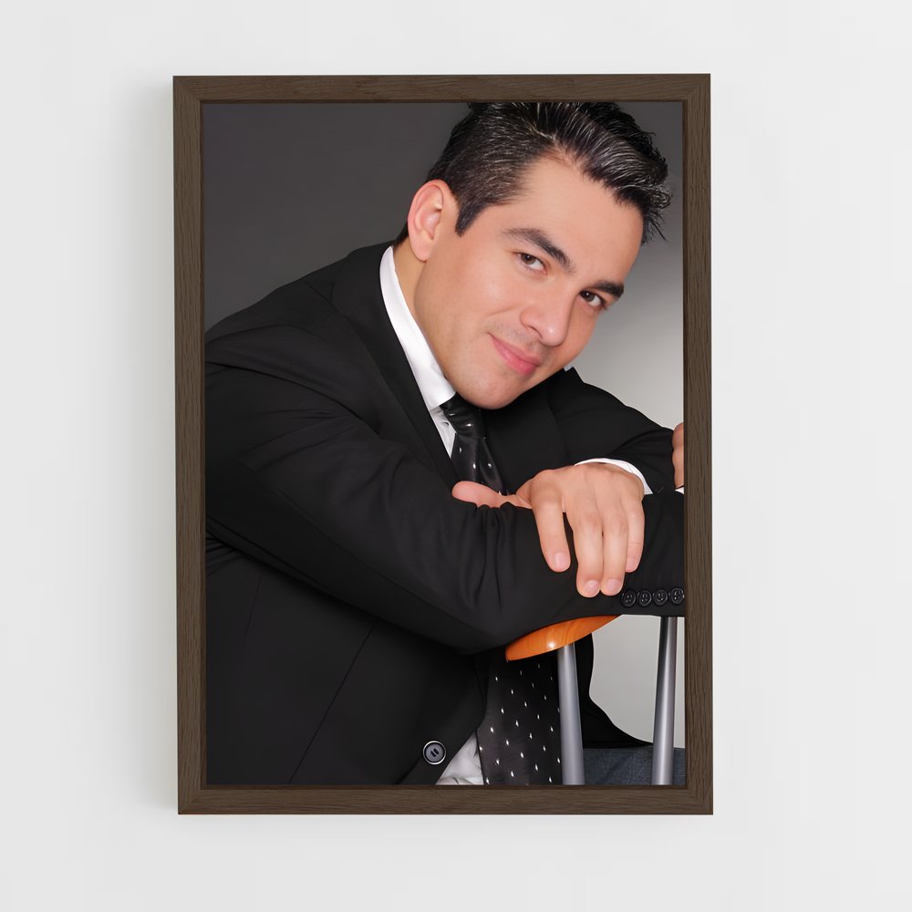 ap-omar chaparro-9 cadre Bois foncé