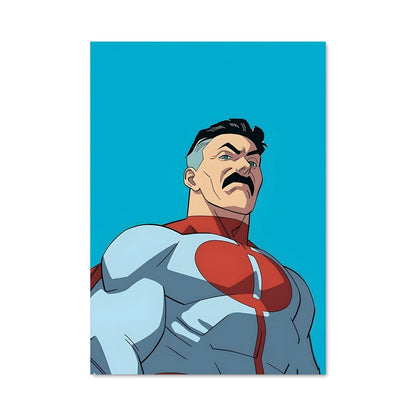 Poster Mustache Hero