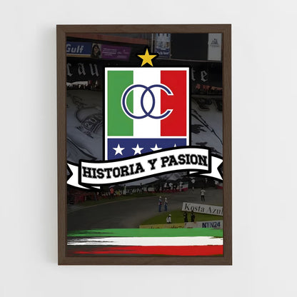 ap-once caldas-2 cadre Bois foncé