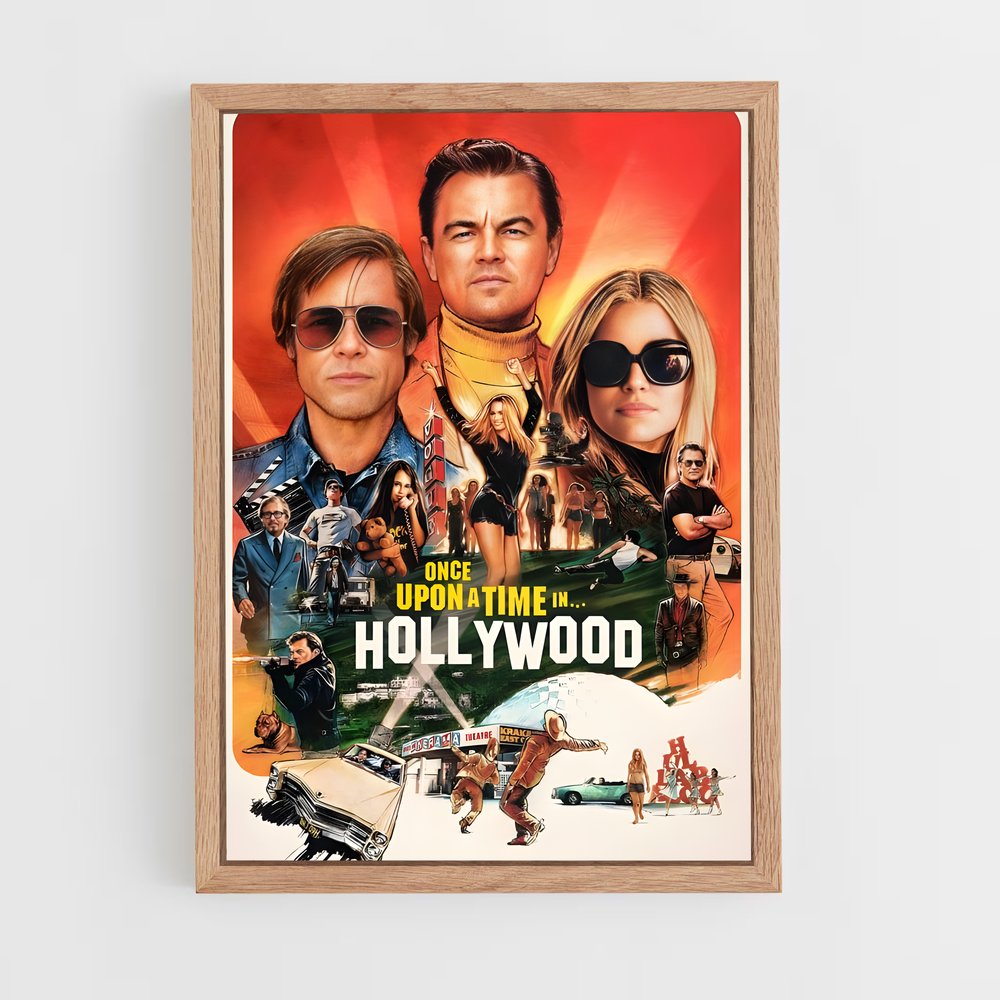 ap-once upon a time in hollywood-1 cadre Bois clair