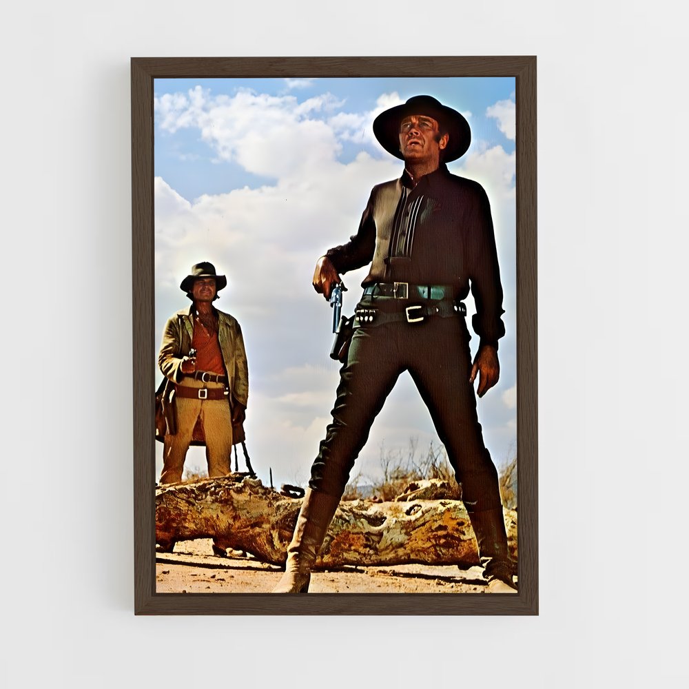 ap-once upon a time in the west-2 cadre Bois foncé