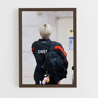 ap-oner-9 cadre Bois foncé