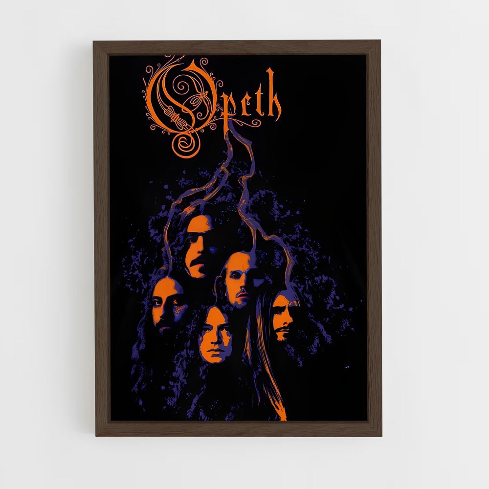 ap-opeth-3 cadre Bois foncé