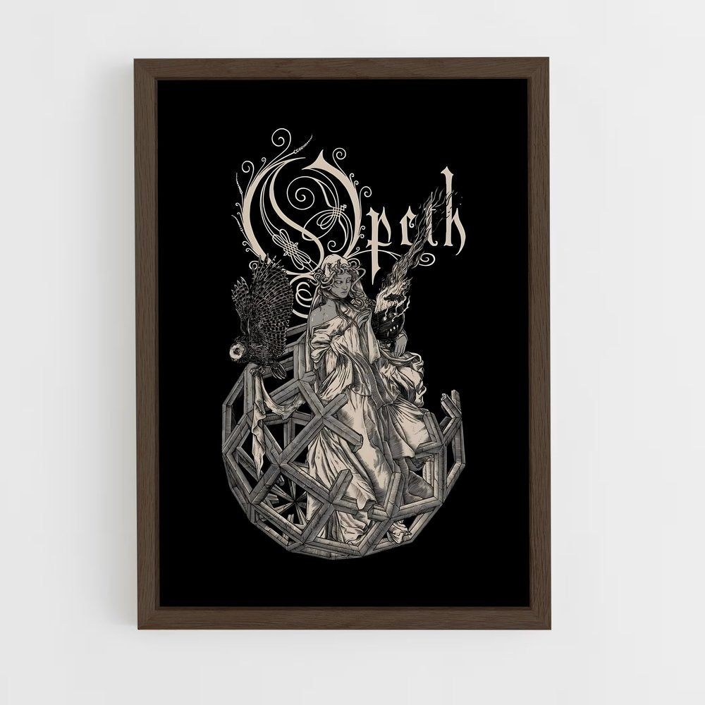 ap-opeth-4 cadre Bois foncé
