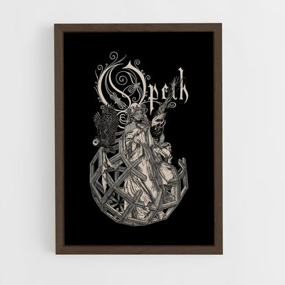 ap-opeth-4 cadre Bois foncé