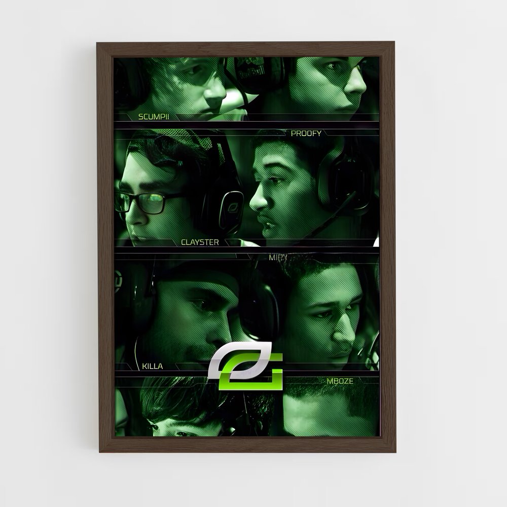 ap-optic gaming-2 cadre Bois foncé