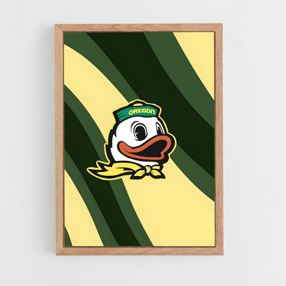 ap-oregon ducks-8 cadre Bois clair