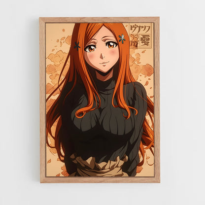 ap-orihime inoue-2 cadre Bois clair