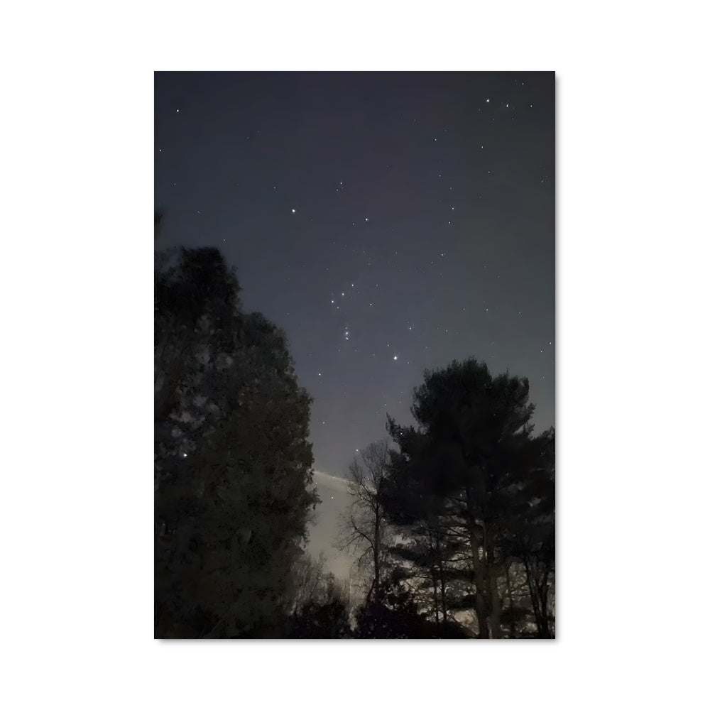 Poster Étoiles au Crépuscule