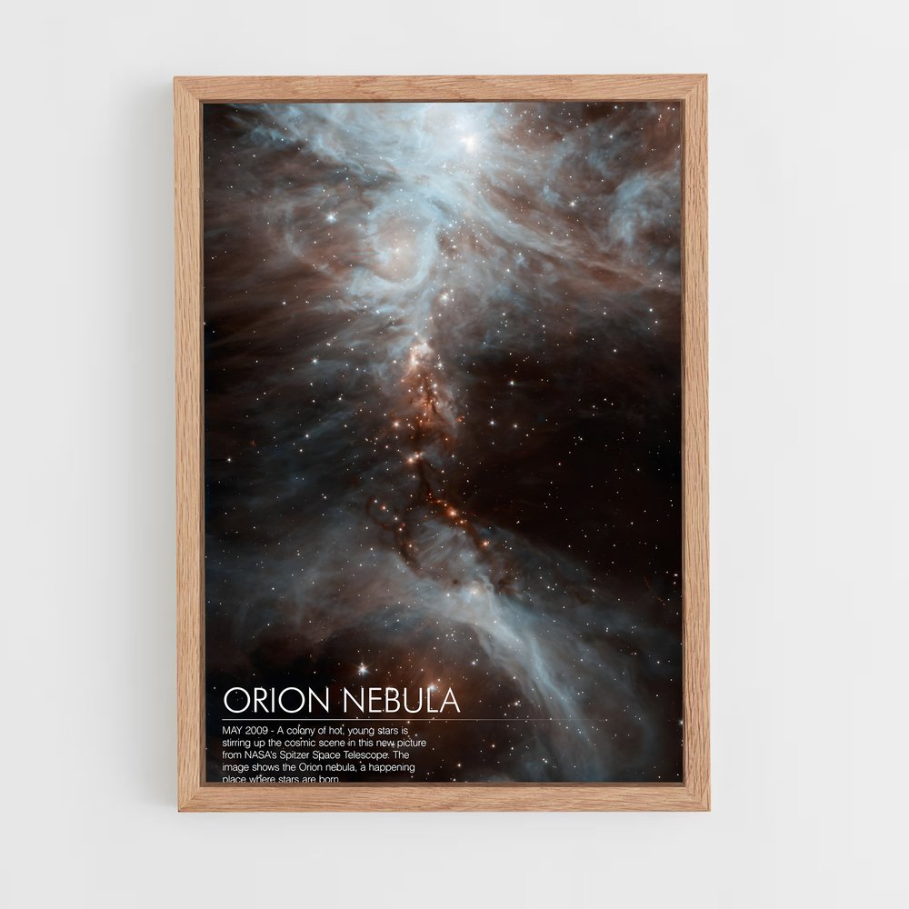 ap-orion nebula-3 cadre Bois clair