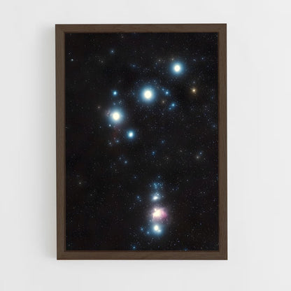 ap-orion nebula-7 cadre Bois foncé