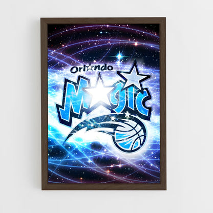 ap-orlando magic-4 cadre Bois foncé