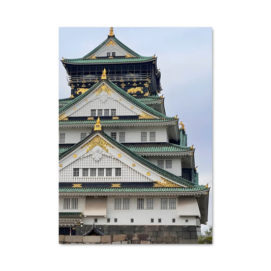 Poster Osaka castle 88327