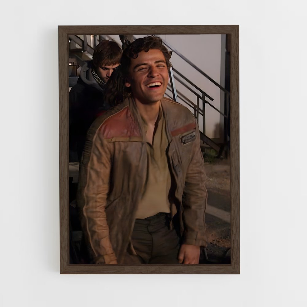 ap-oscar isaac-8 cadre Bois foncé