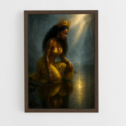 ap-oshun-12 cadre Bois foncé