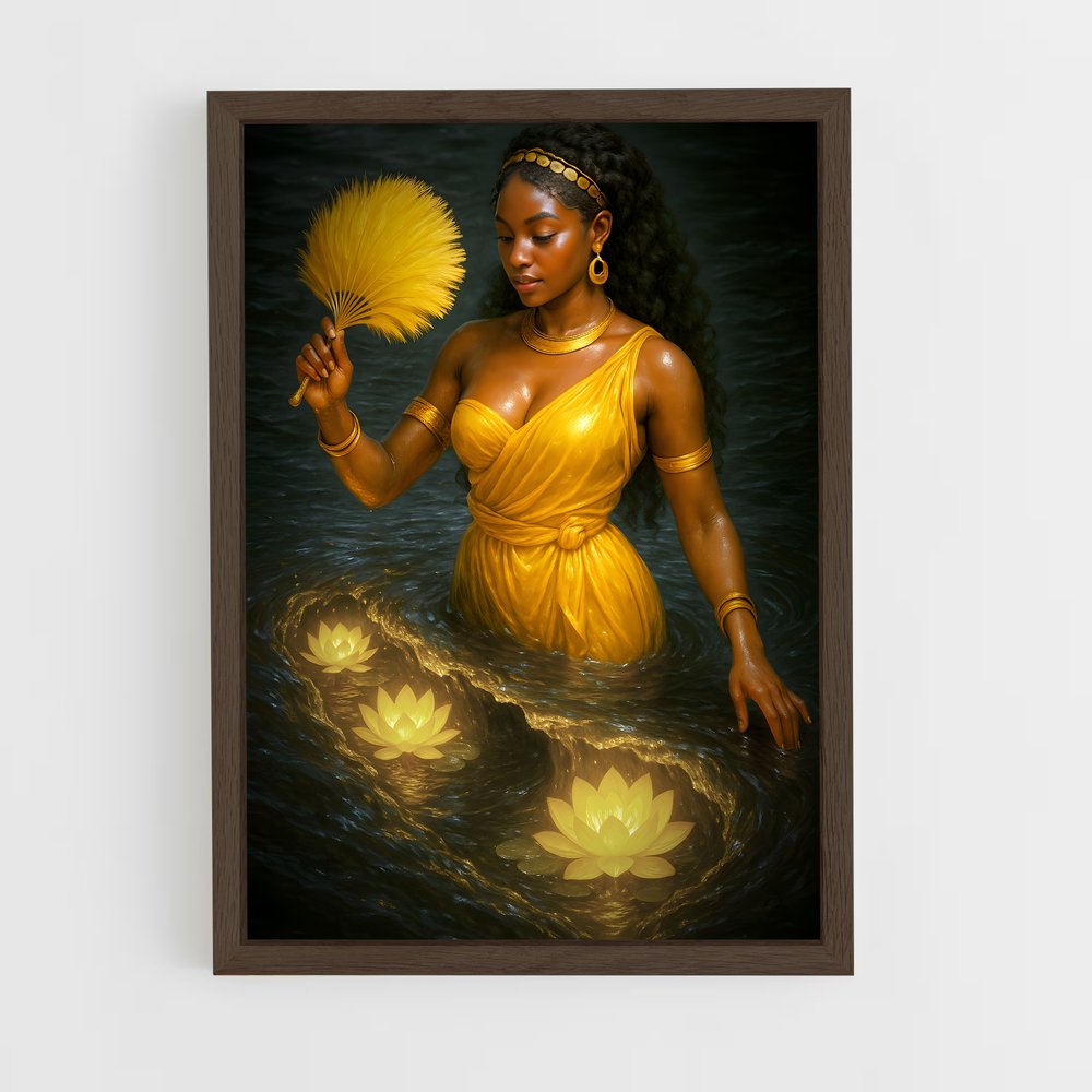 ap-oshun-17 cadre Bois foncé