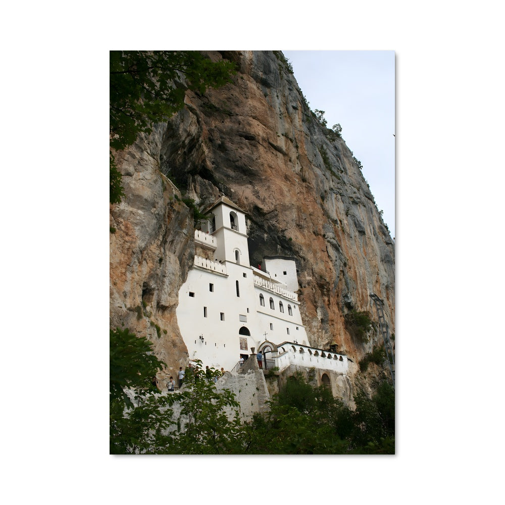 Poster Monastère Suspendu