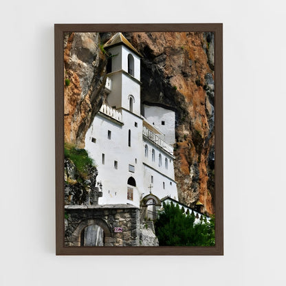 ap-ostrog monastery-7 cadre Bois foncé