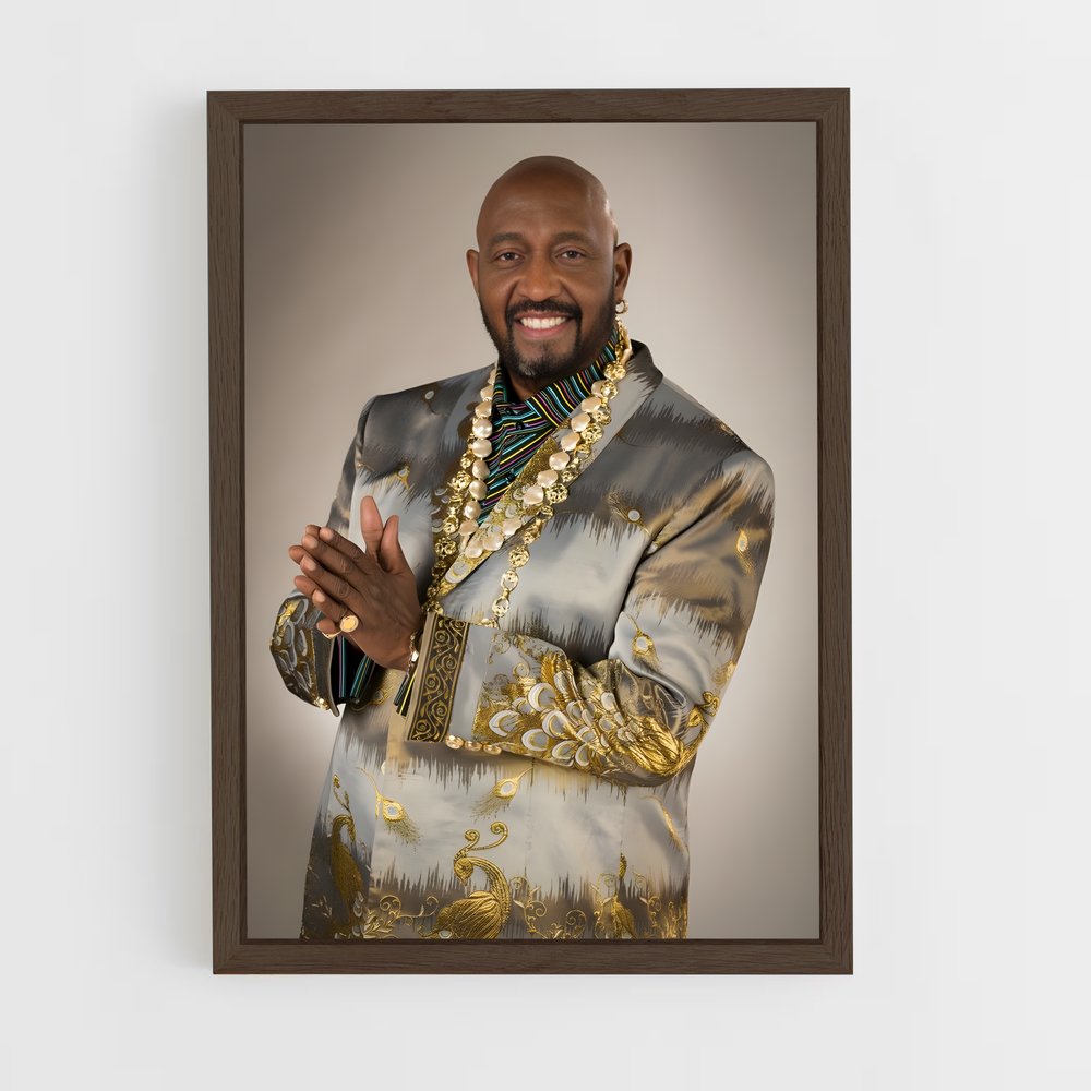 ap-otis williams-1 cadre Bois foncé