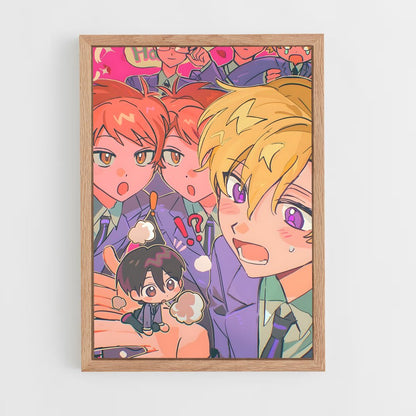 ap-ouran high school host club-2 cadre Bois clair