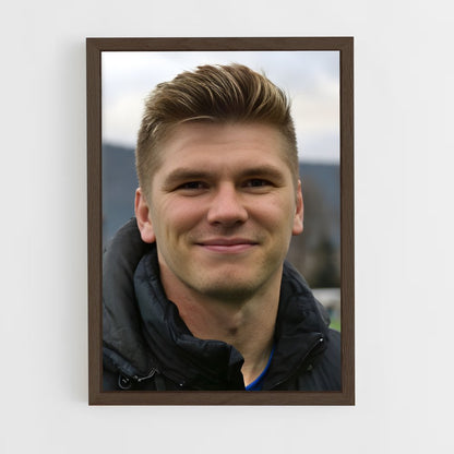 ap-owen farrell-2 cadre Bois foncé