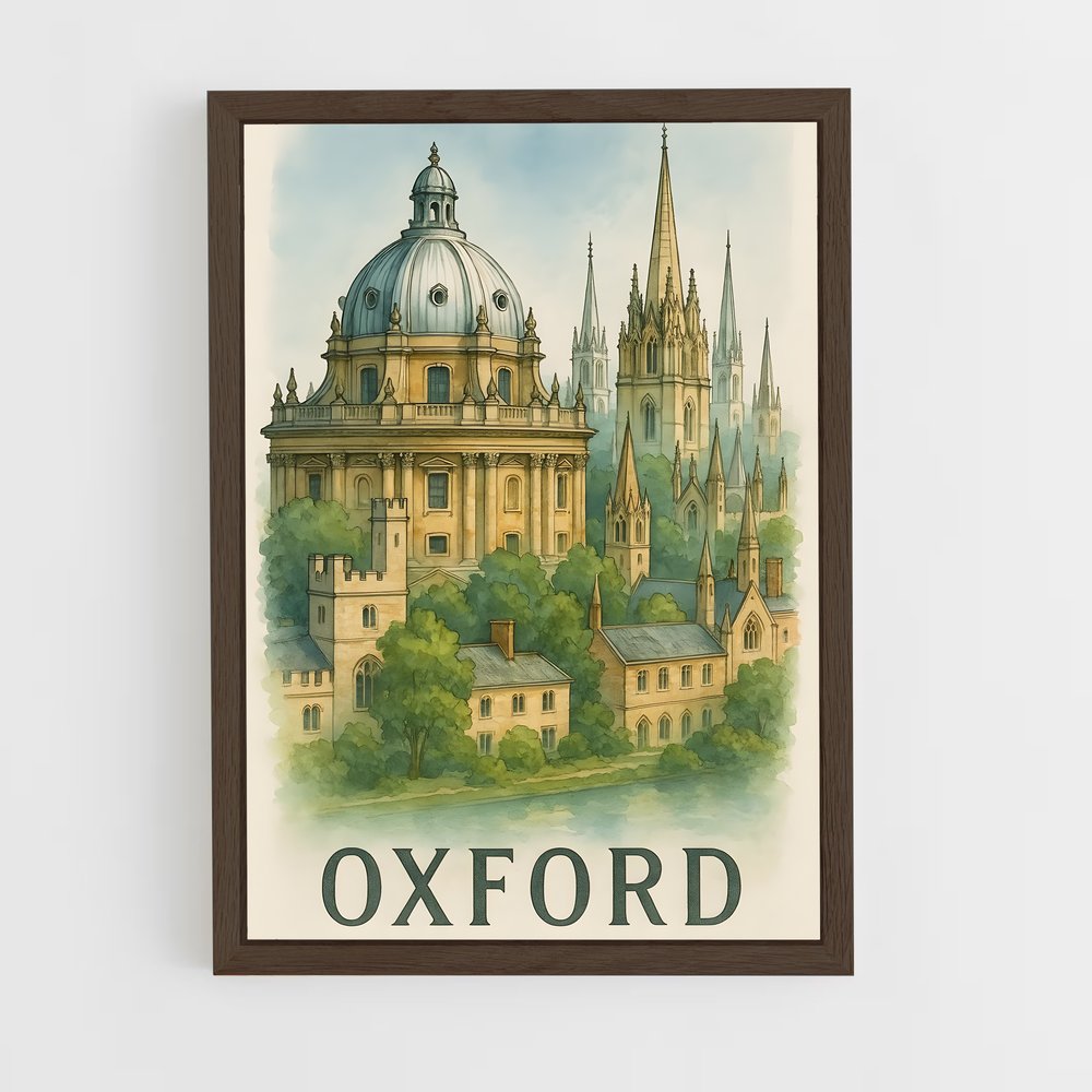 ap-oxford-4 cadre Bois foncé