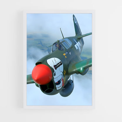 ap-p-40 warhawk-1 cadre Blanc