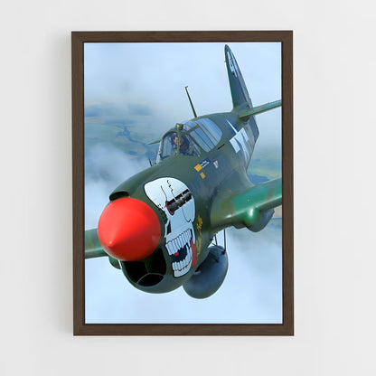 ap-p-40 warhawk-1 cadre Bois foncé