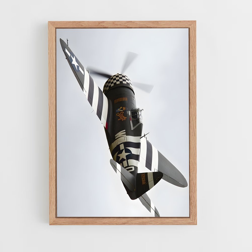 ap-p-47 thunderbolt-4 cadre Bois clair