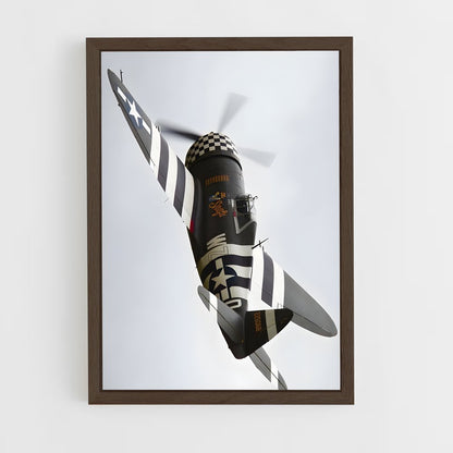 ap-p-47 thunderbolt-4 cadre Bois foncé