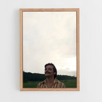 ap-pablo escobar-2 cadre Bois clair