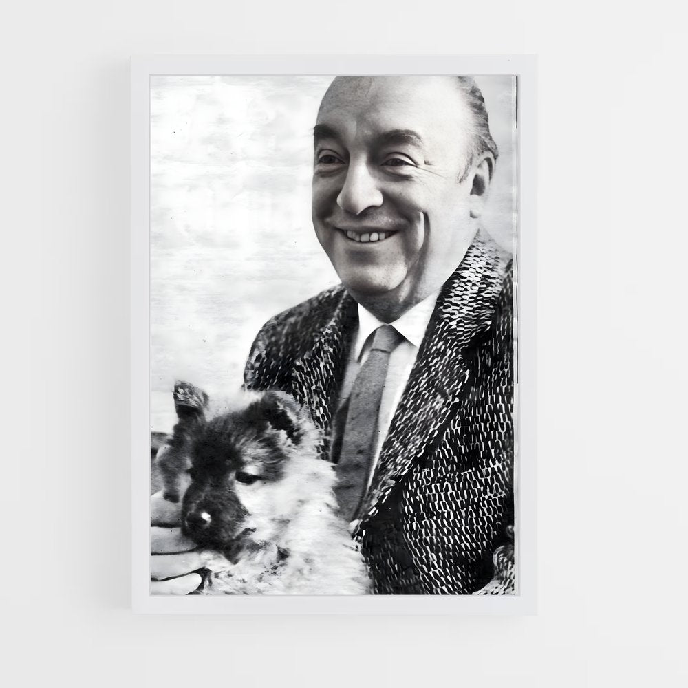 ap-pablo neruda-2 cadre Blanc