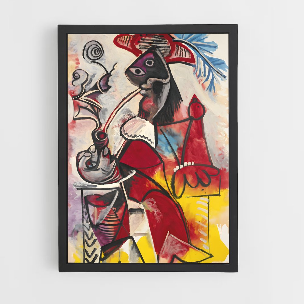 ap-pablo picasso-6 cadre Noir