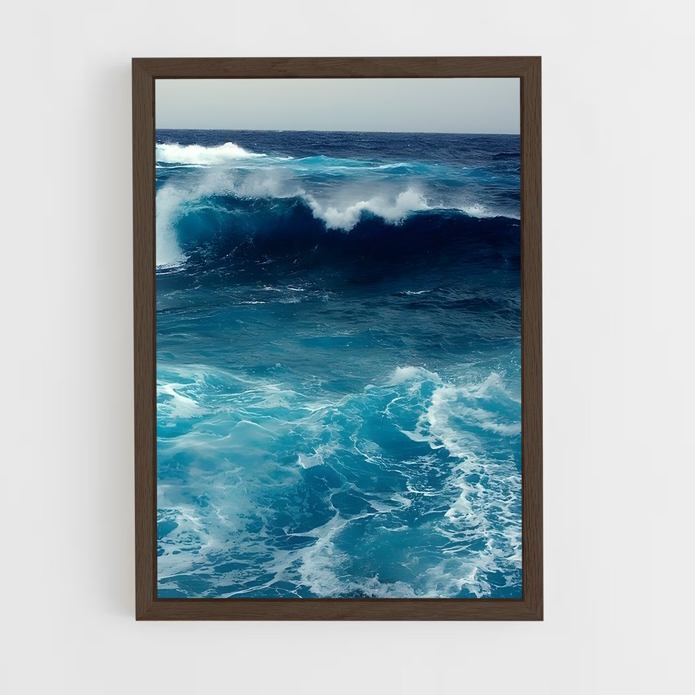ap-pacific ocean-8 cadre Bois foncé