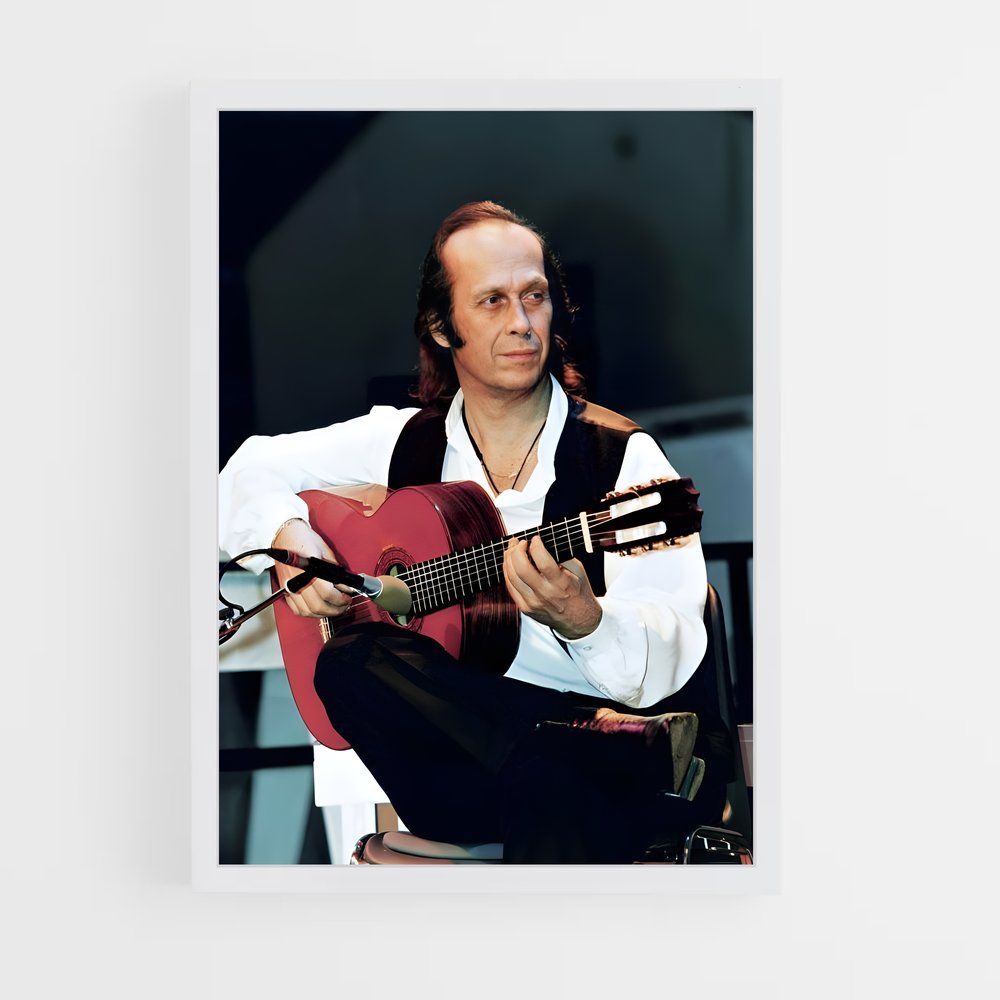 ap-paco de lucia-4 cadre Blanc