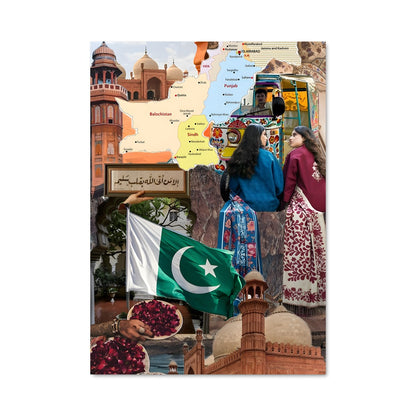 Poster Voyage au Coeur du Pakistan