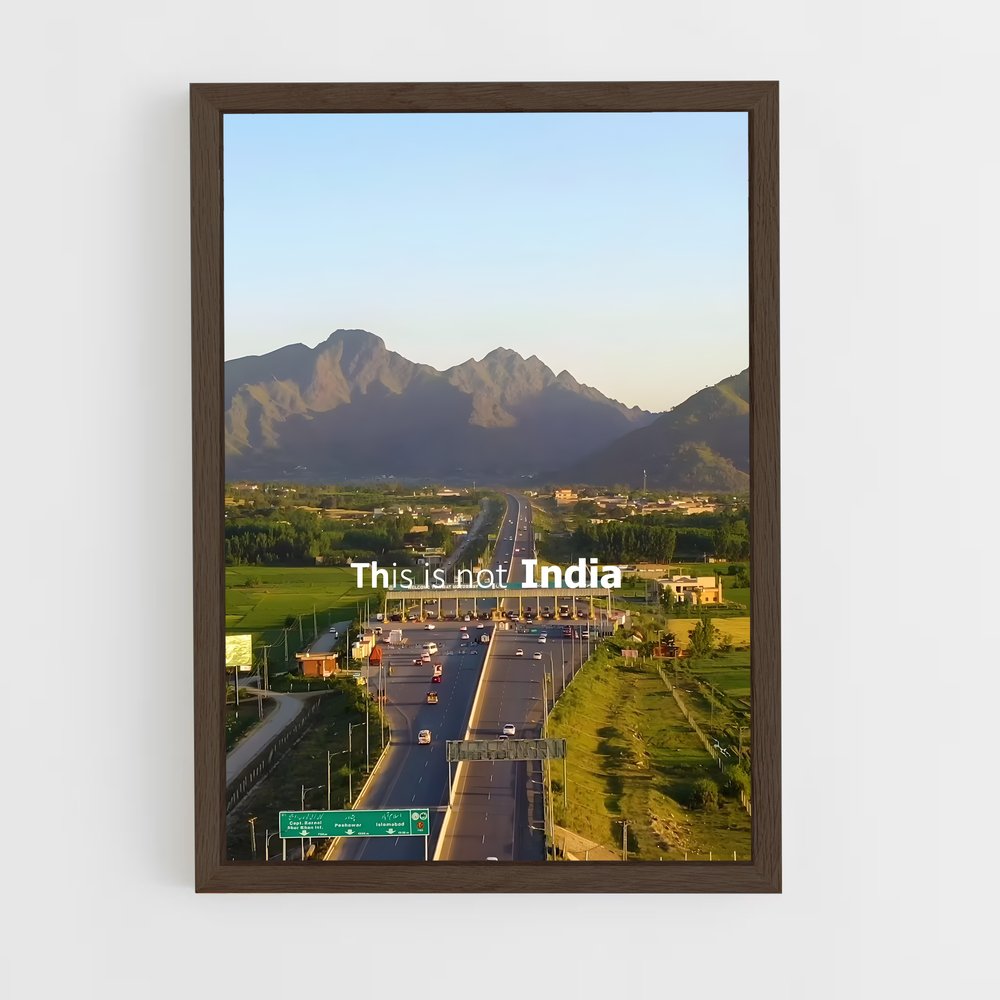 ap-pakistan-9 cadre Bois foncé